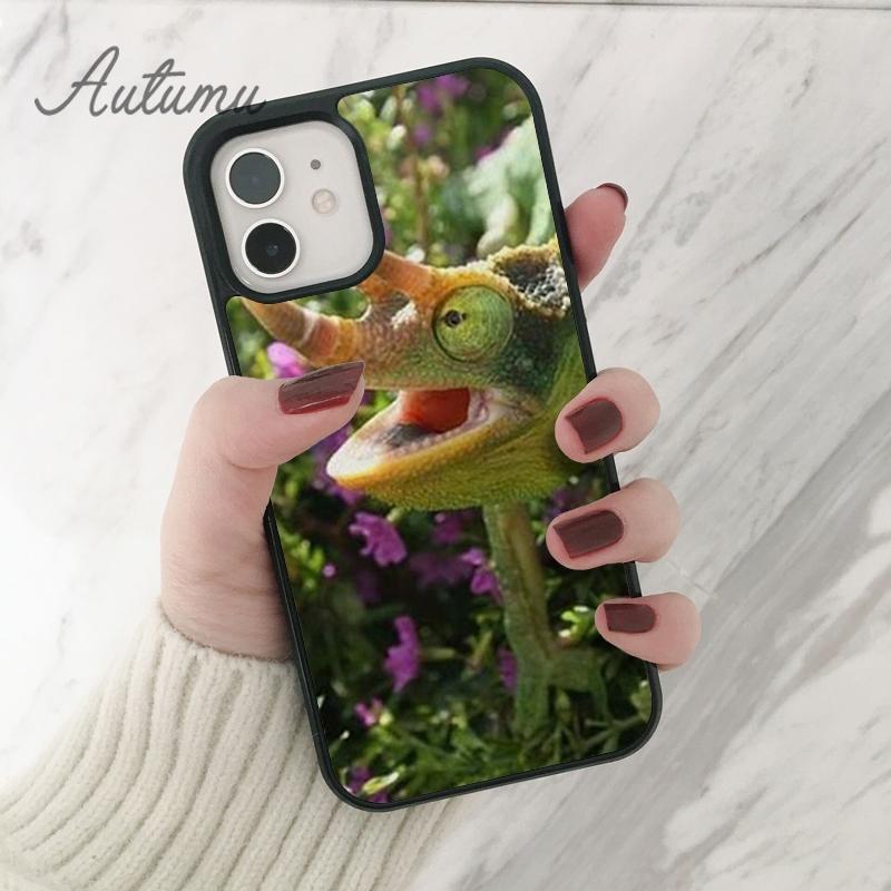Gecko Lizard Phone Case for iPhone 11 12 13 14 Pro Max mini X XR XS SE 2020 5 6S 7 8 Plus Samsung Galaxy S21 S22 Cover shell