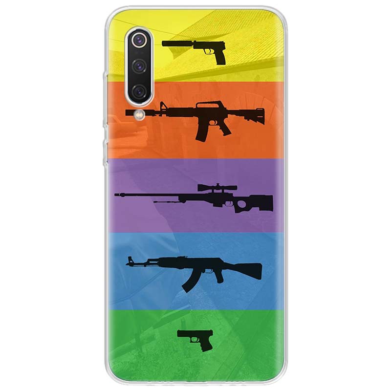 Counter Strike cs go Phone Case For Xiaomi Redmi Note 14 13 12 11 10 11E Pro Plus 12S 11S 11E 11T 10S Soft TPU Back Cover Note 1