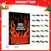 Calendar de Advent Jucării Mașini 2025, Calendar Numărătoare Inversă de Crăciun 24 Zile cu 24 Tipuri de Vehicule Muscle Car Surpriză