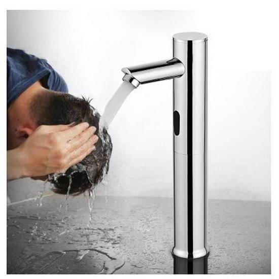 Smart Copper Infrared Sensor Faucet for Hot/Cold Water