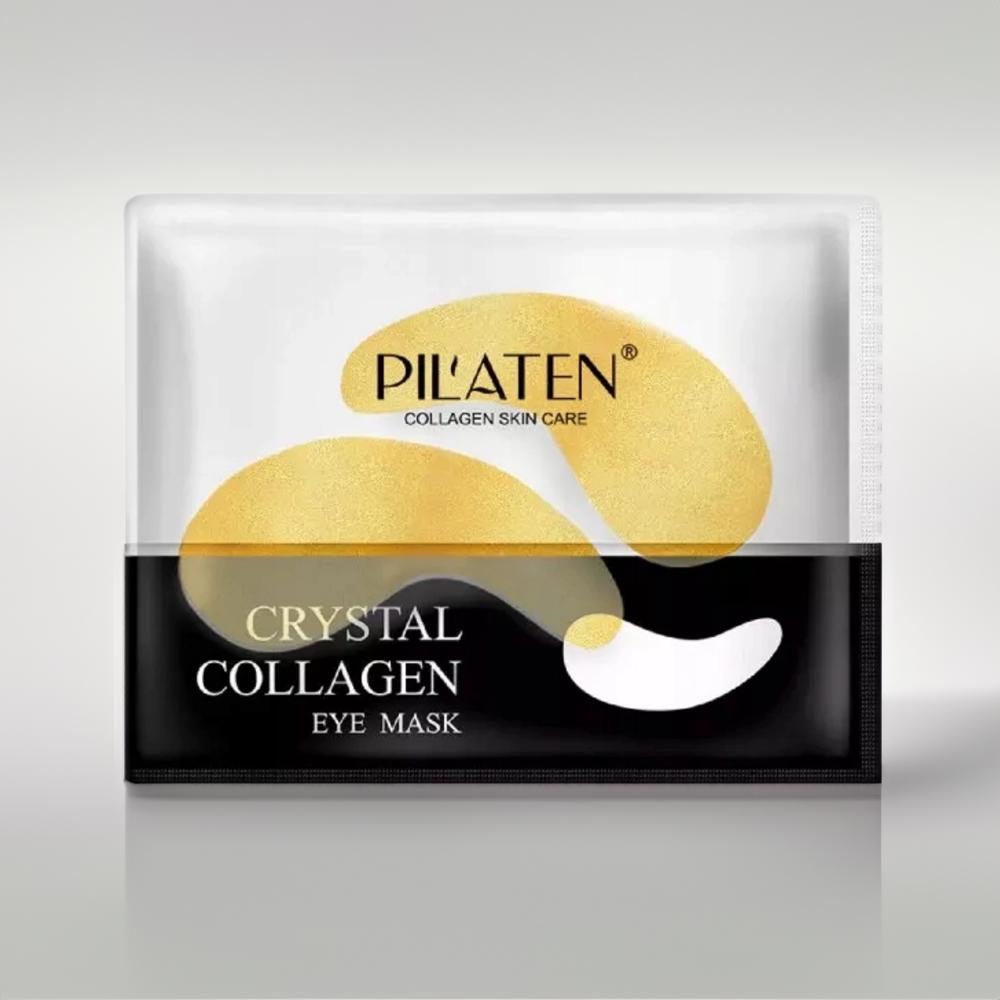 Płatki kolagenowe pod oczy nawilżające złote Crystal Collagen Pilaten 1szt