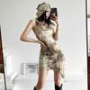 European and American style 2026 summer new women's clothing street fashion sleeveless hooded high waist dress women