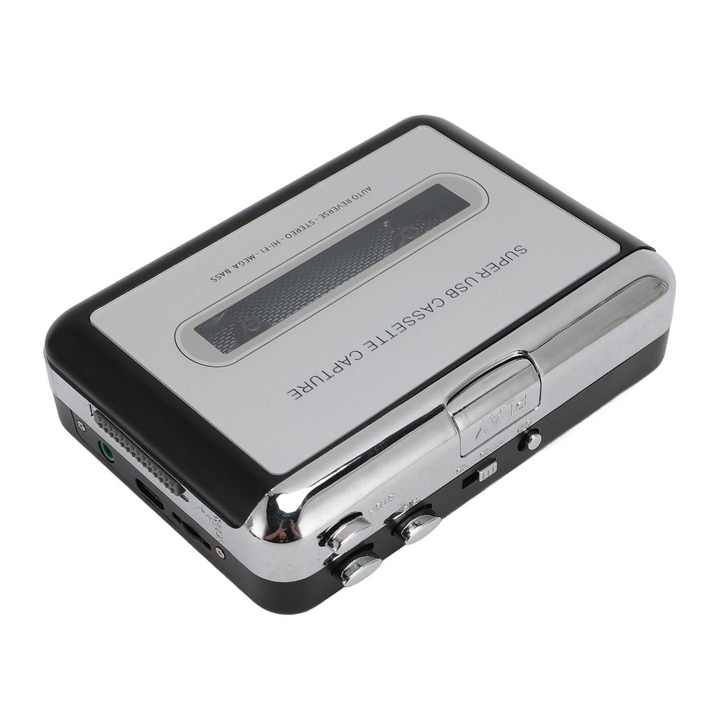 USB Cassette To MP3 Converter Tape To Digital Sound USB 2.0 Portable Cassette Player Recorder Converter with Headphones
