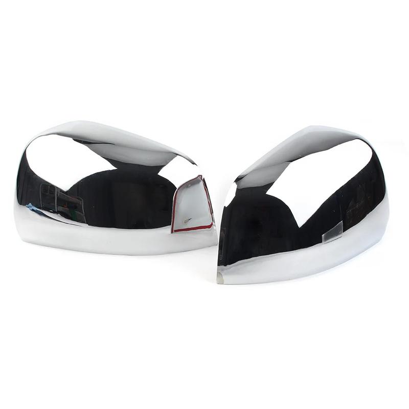 For Jeep Grand Cherokee Dodge Durango 2011- ABS Chrome Rearview Side Mirror Cover Wing Cap Exterior Door Housing Shell Trim