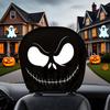 Headrest Cover 2 Pieces Halloween Car Head Rest Cover Protector Decorative Accessories For Automotive SUV Road Trip Daily