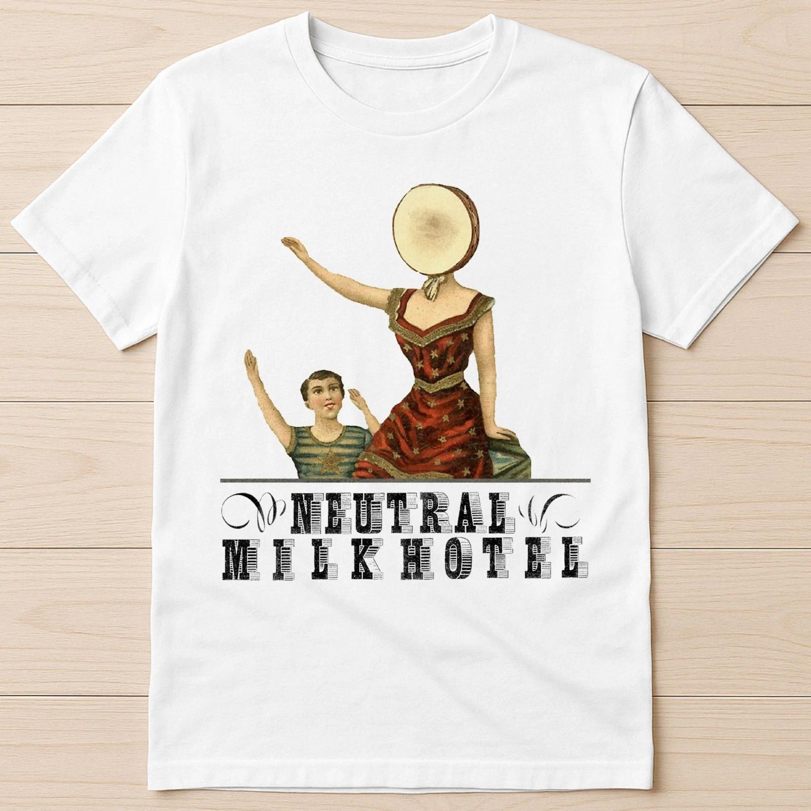 Neutral Milk Hotel Indie Retro Rock Music Retro Funny Gift Tee T Shirt 1058 2XL