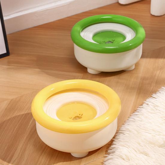 Ciotola per Acqua per Cani Anti-Sversamento 1.5L Mangiatoia Anti-Schizzi Ciotola Lenta per Bere Animali Domestici con Base Antiscivolo per Bevitrici Disordinate Cani Gatti Grandi Medi Piccoli