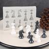 International Chess Silicone Mold Epoxy Resin Mold Chocolate Candy Jewelry Making Handmade Artcraft Mold Nonstick