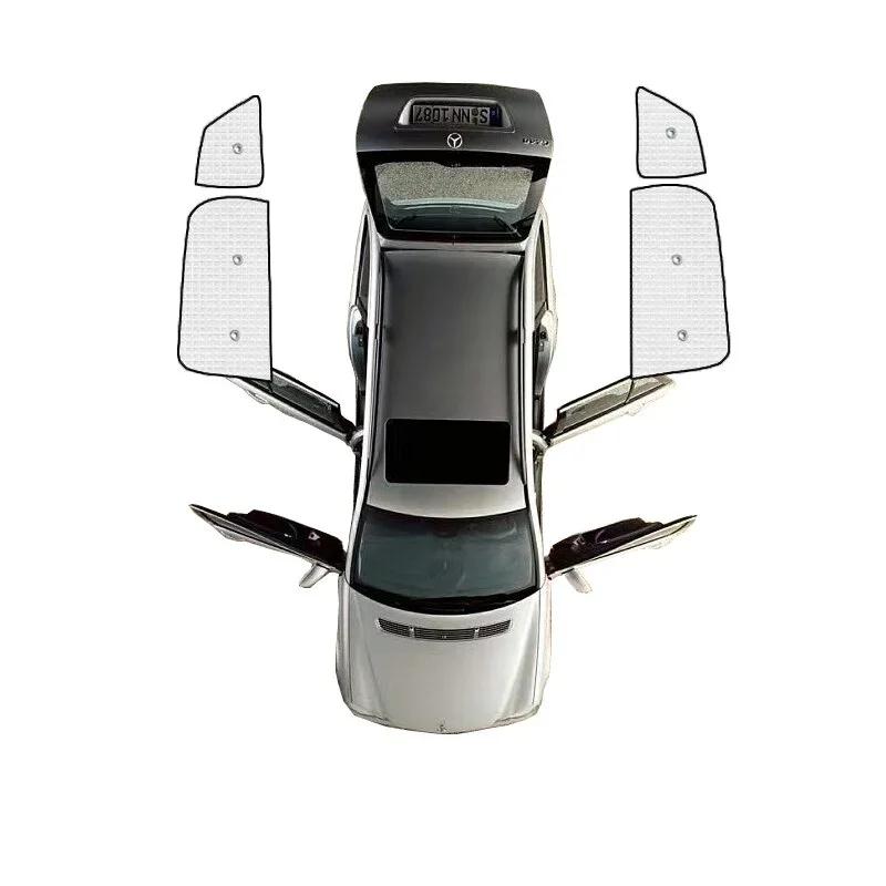 Car Sunshades for Jeep Grand Cherokee WK 2005~2010 Rear Side Window Sunvisor Full Coverage Windshield Anti-UV Curtain Accessorie