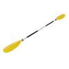 Boat Paddle Yellow Aluminum Alloy Professional Double Head Canoe Kayak Oar for Rowing