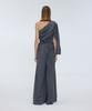 Meuameu Pin-Tuck Split Slacks