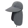 New summer all-round sun protection hat, climbing hat bucket hat, sun hat, men's and women's face kini mask, fishing hat