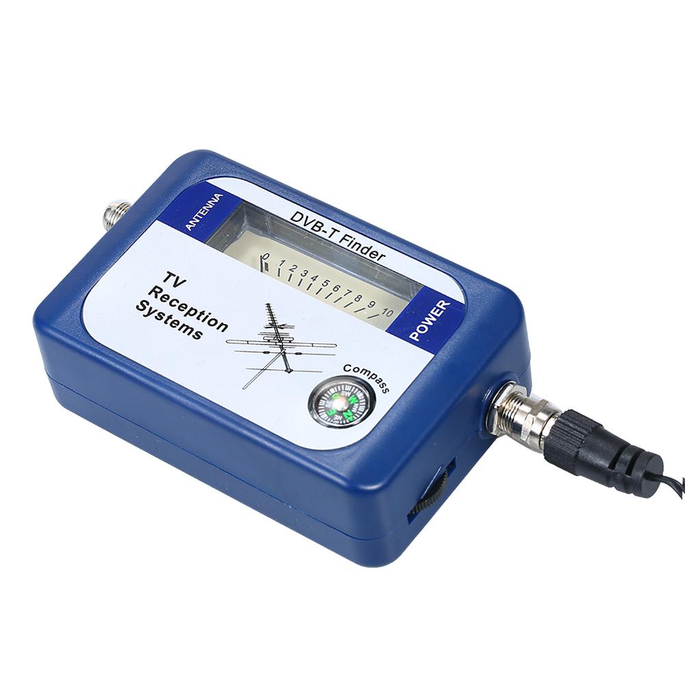 DVB-T Digital Satellite Signal Finder Meter Aerial Terrestrial TV Antenna with Compass TV Reception