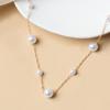 Pearl Necklace: Street Style Chain with Natural Elegance