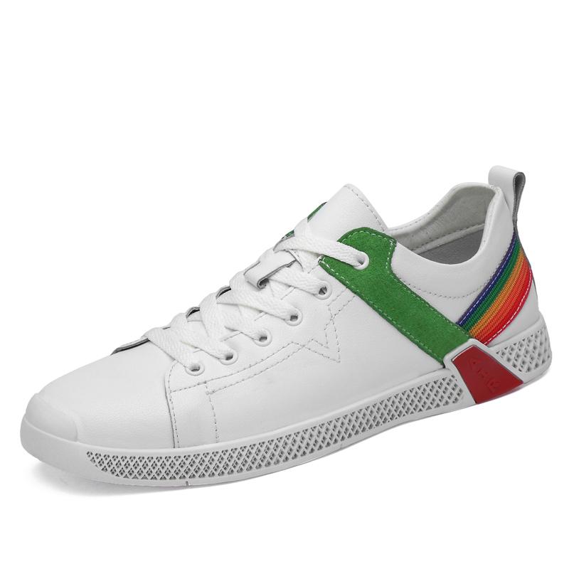 

Trendy Brand Men s Genuine Leather Casual Shoes Fashionable Height Increasing Shoes Minimalist Men s Sports Shoes Wear Resistant 44