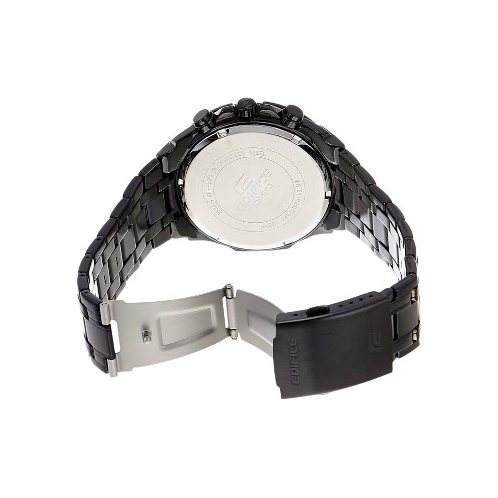 CASIO Men EDIFICE Black Watch EFR-539BK-1A2 EFR-539BK-1A2