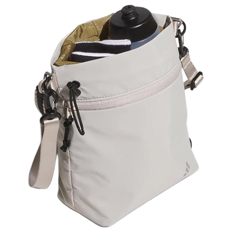 New Adidas Recycled Polyester Shoulder Bag, Crossbody Bag, Handbag Regular Unisex Miracle Bauxite Brown JN3785