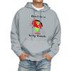 Men's Print Hooded Sweatshirt Long-Sleeve Casual Pullover Hoodie Hooded Sweatshirt