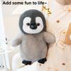 Toy Plush Penguin Pp Cotton Fill Short Plush Stuffed Animal Nursery Gift Decor