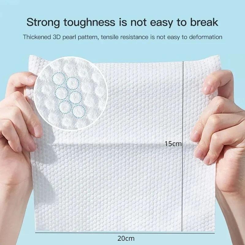 Soft Cotton Towel Disposable Face Towel Towels Bathroom Accessories Dry Rags for Washing and Drying Face Towels 50/100Pcs
