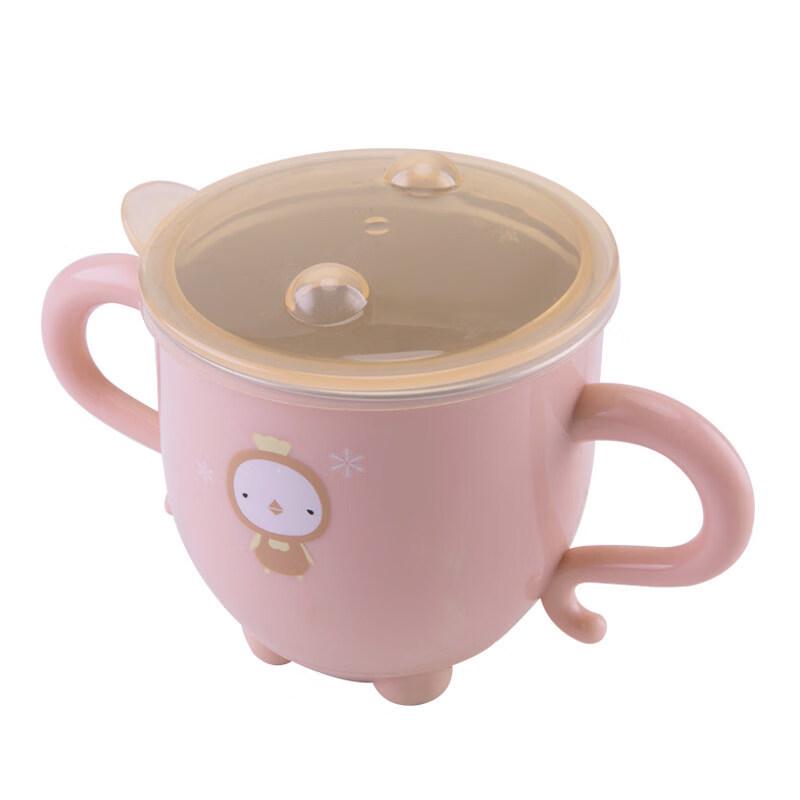 OJW 304 Stainless Steel Kids Dining Set with Pink Cups