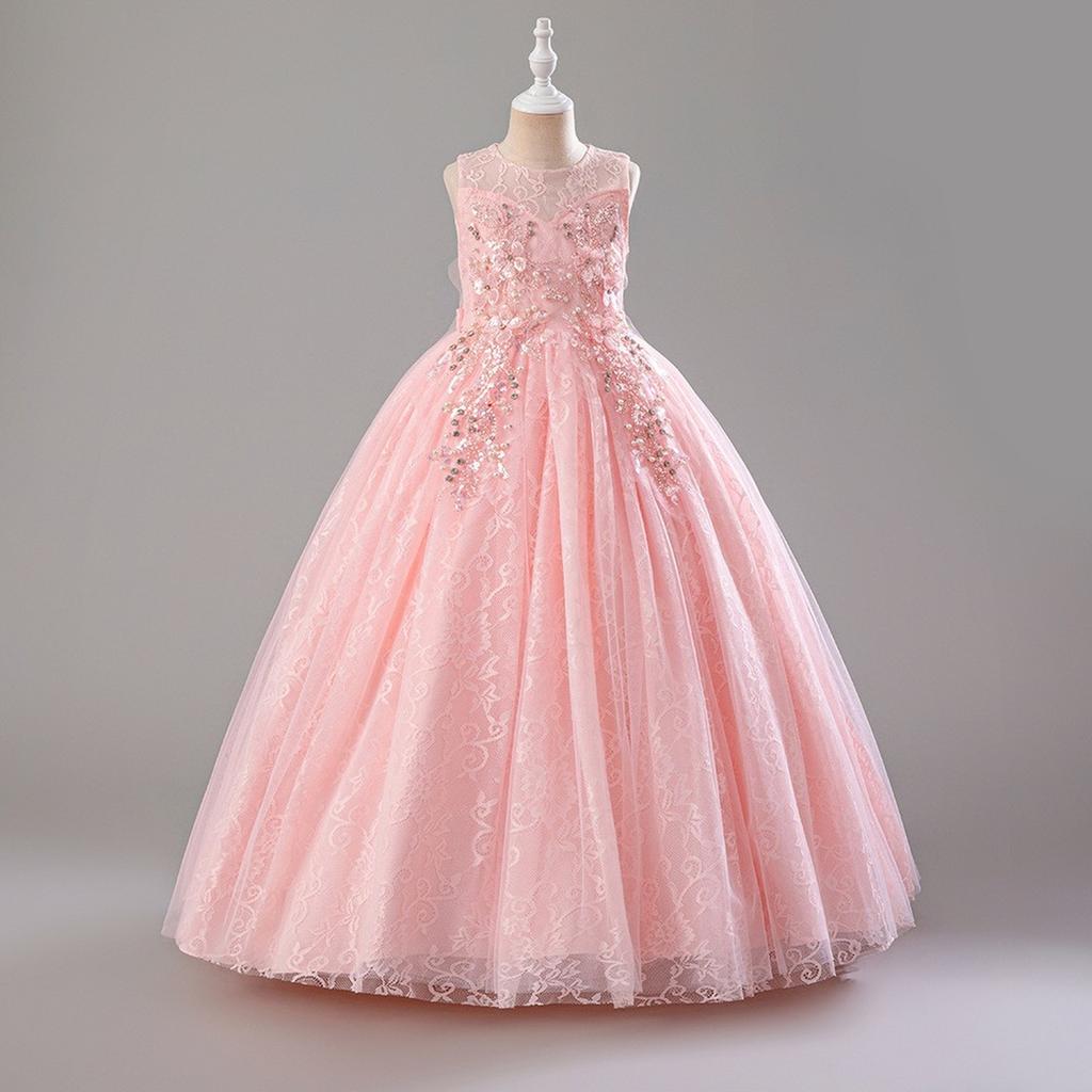 Girls Princess Gown Performance