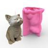 Decor Pisici Mari 3D Formă Lumânare Săpun DIY Lumânare Rășină Epoxidică Formă Lumânări Handmade Aromă Ceară Forme Săpun pentru Decor