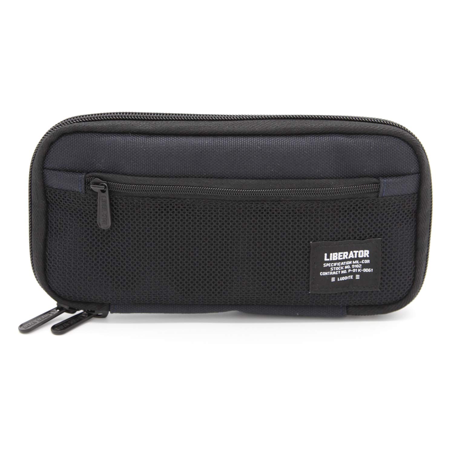 

Luddite Round Zip Cordura Pencil Case, Navy, LDCO-RZPN-11