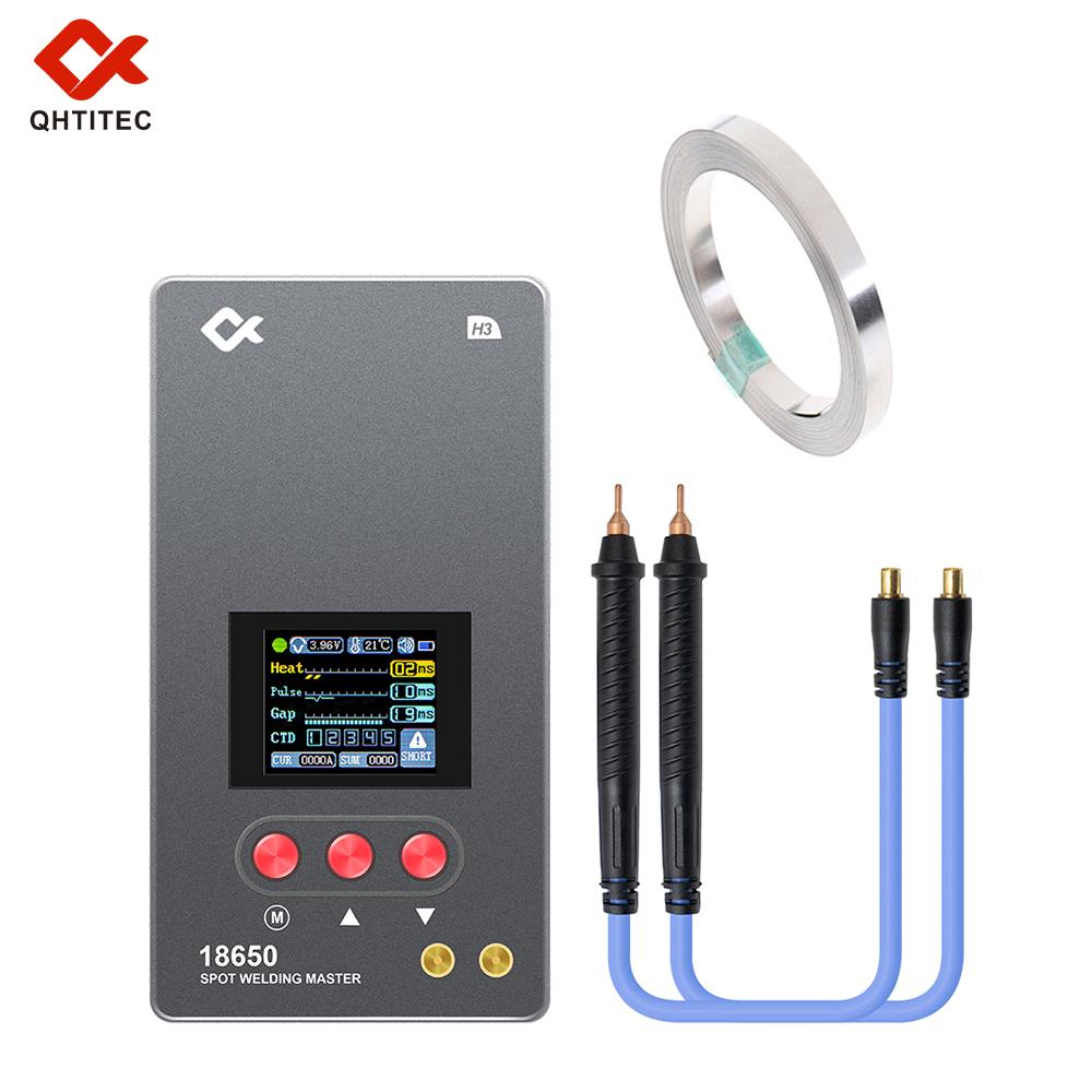 JCD Portable Handheld Intelligent Color Screen Spot Welding DIY Mini Welding Machine Reparir Tool for 18650 Battery