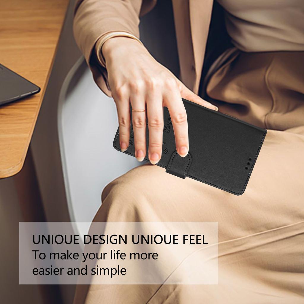 Leather Wallet Flip Case For Samsung Galaxy A72 A52 A52S A42 A41 A31 A70 A70S A50S A30S A40 A21S A20S A20 A30 A10 Keep Smile Embossed Design