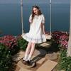 SanCai Summer Embroidered A-Line Mini Dress