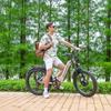 Shengmilo S700 Electric Bike, 2×1000W Dual Motor, 48V 17.5Ah Battery, 26'' Tires, Step-Through, Color Display, Hydraulic Brake