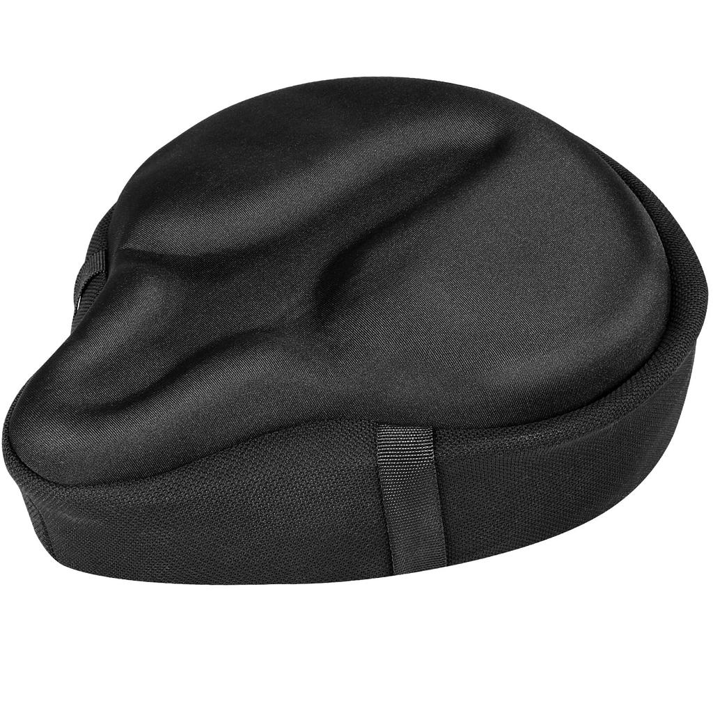 Comfortable Bicycle Saddle Cover with Extra Thick Memory Shock Easy Comfortable for Large City and Bikes Foam, Absorbing, Non-Slip, Installation,