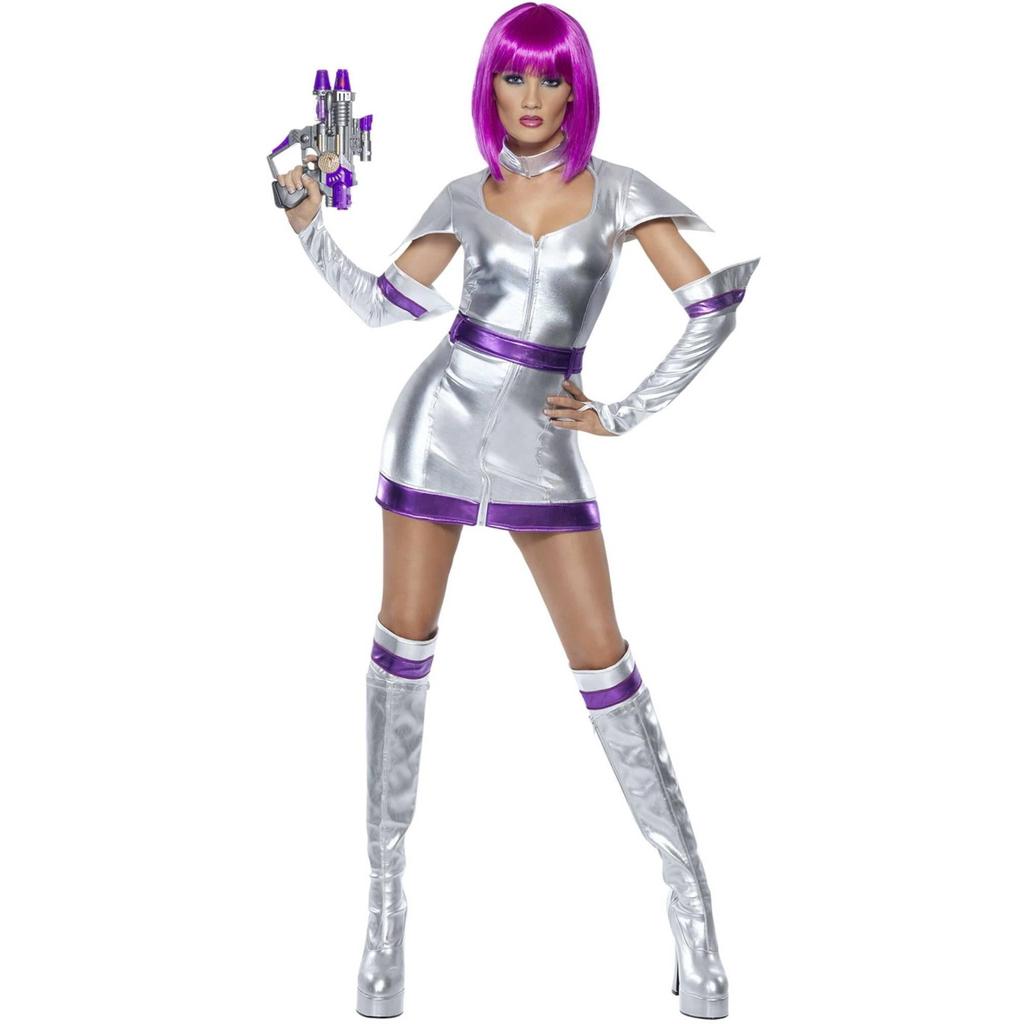 Fever Womens/Ladies Space Cadet Costume Set