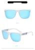 Men's & Women's Polarized Fishing & Fashion Sunglasses - Sun Protection Retro Square Frame