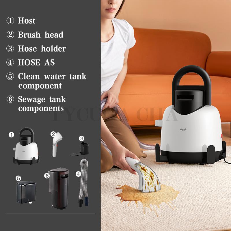 

Электрический пароочиститель с функцией вакуумного распыления и всасывания, встроенная высокотемпературная стерилизация, машина для чистки ковров, диванов, матрасов 220-240V