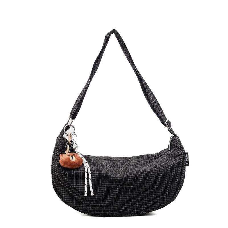 Autumn New Personality Simple Fashion Trend Shoulder Messenger Bag 2025 Casual Women Foreign Style Large Capacity Bag