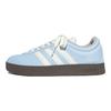 Adidas VL COURT 2.0 Blue Light Coverage Quick Dry Lightweight Low top Skateboard Shoes Unisex Blue White HQ1802(Team847-)