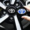 4pcs 56mm Car Wheel Hub Center Stickers Decal Emblem For Toyota Hilux Aygo Yaris Ractis Corolla Camry CHR Auris Tacoma Accessory