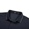 Seven Wolves Men's Embroidered Lapel Short Sleeve Polo Shirt