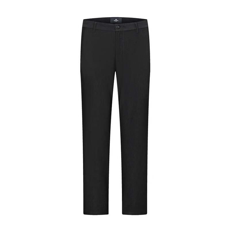 SEPTWOLVES Men's Business Casual Straight-Leg Trousers