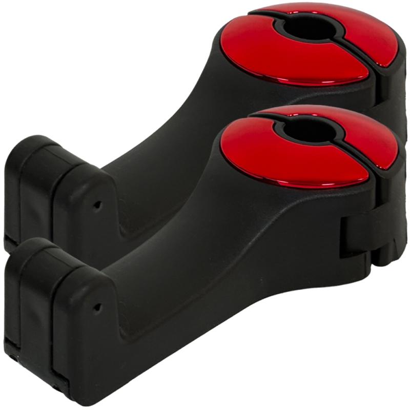 2 in 1 Car Hook Hidden Multifunctional Rear Headrest Hook Car Rear Phone Holder Lock Type Mobile Phone Holder Car Universal