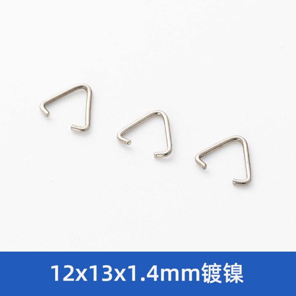iron Triangle Open Jump Rings gold, silver 15mm Split Rings Jewelry Accessories