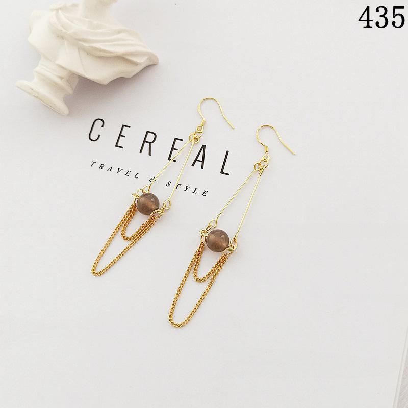 

Великолепные геометрические висячие женские серьги с кисточками, серьги с агатом для женщин, подарок, серебро 925 пробы, игольчатые украшения для ушей, вечерние украшения ручной работы