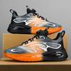 Rotating button men's shoes autumn breathable mesh versatile casual popcorn shock-absorbing air cushion sneakers dad shoes