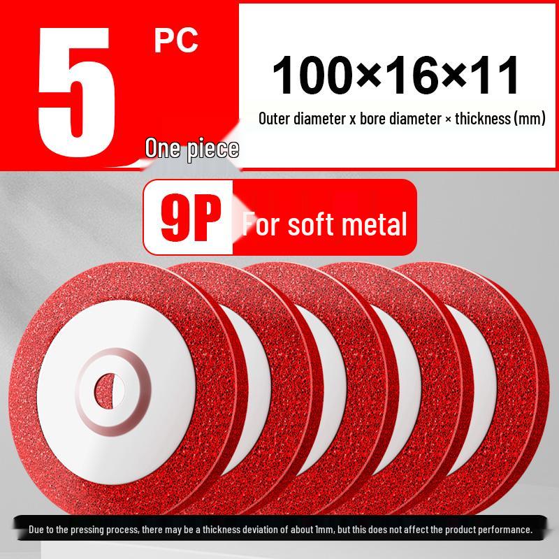 Great White Shark Stainless Steel Polishing Pad - Nylon Fiber Wheel for Angle Grinder Rust Removal