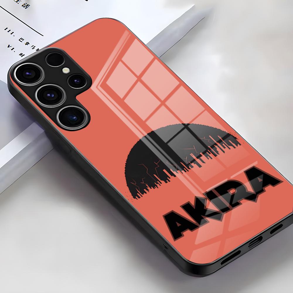 AKORA Phone Case For Samsung S26 S25 Edge Ultra S23 S22 S21 S20 Ultra Plus S24 Fe A54 A53 A25 Glass Cover