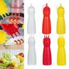 Ketchup Bottle Salad Bottles, 570ml Portable Multipurpose Sauce Container Condiment Bottles for