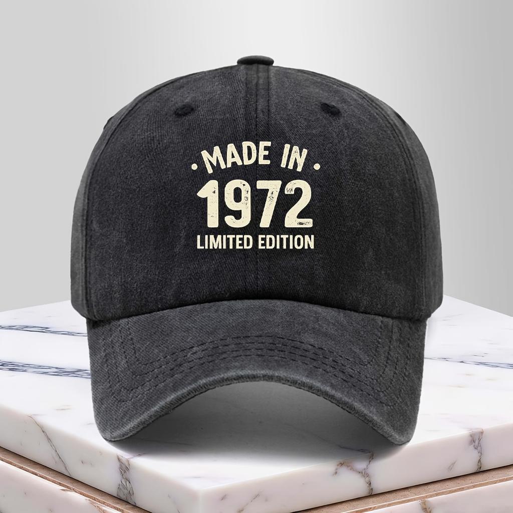 Baseball Cap Retro Old Casual Hat Men and Women Same Style Party Personality Hip-hop Hat Light Peaked Cap