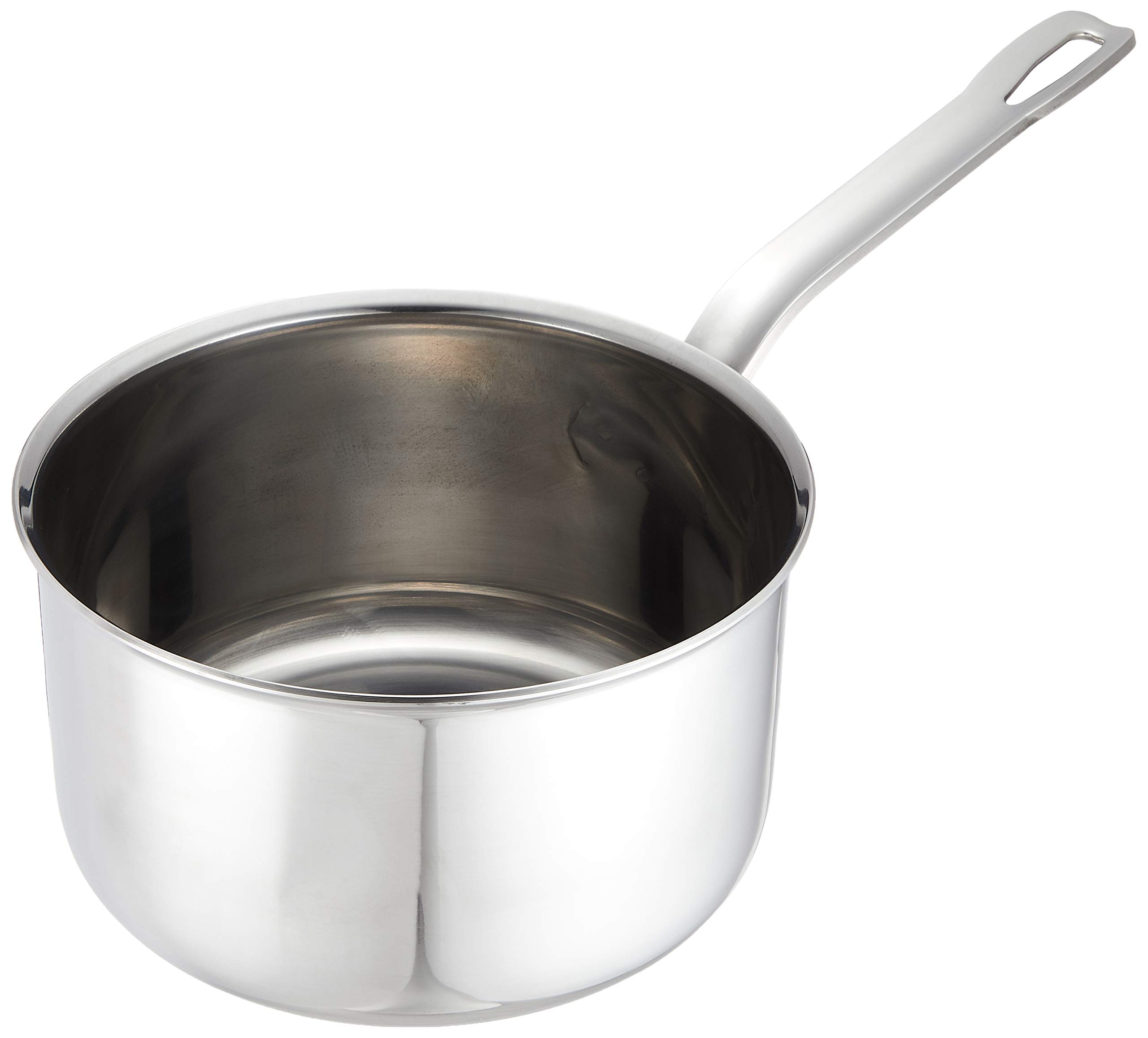 

Endo Shoji Power Denji Commercial Stew Pan (without lid), 18cm, Induction Compatible, Stainless Steel, Made in Japan, ASTF818